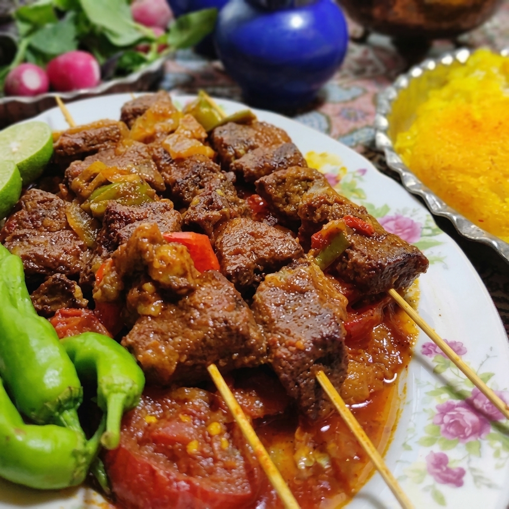 Kabab Hosseini with Beef